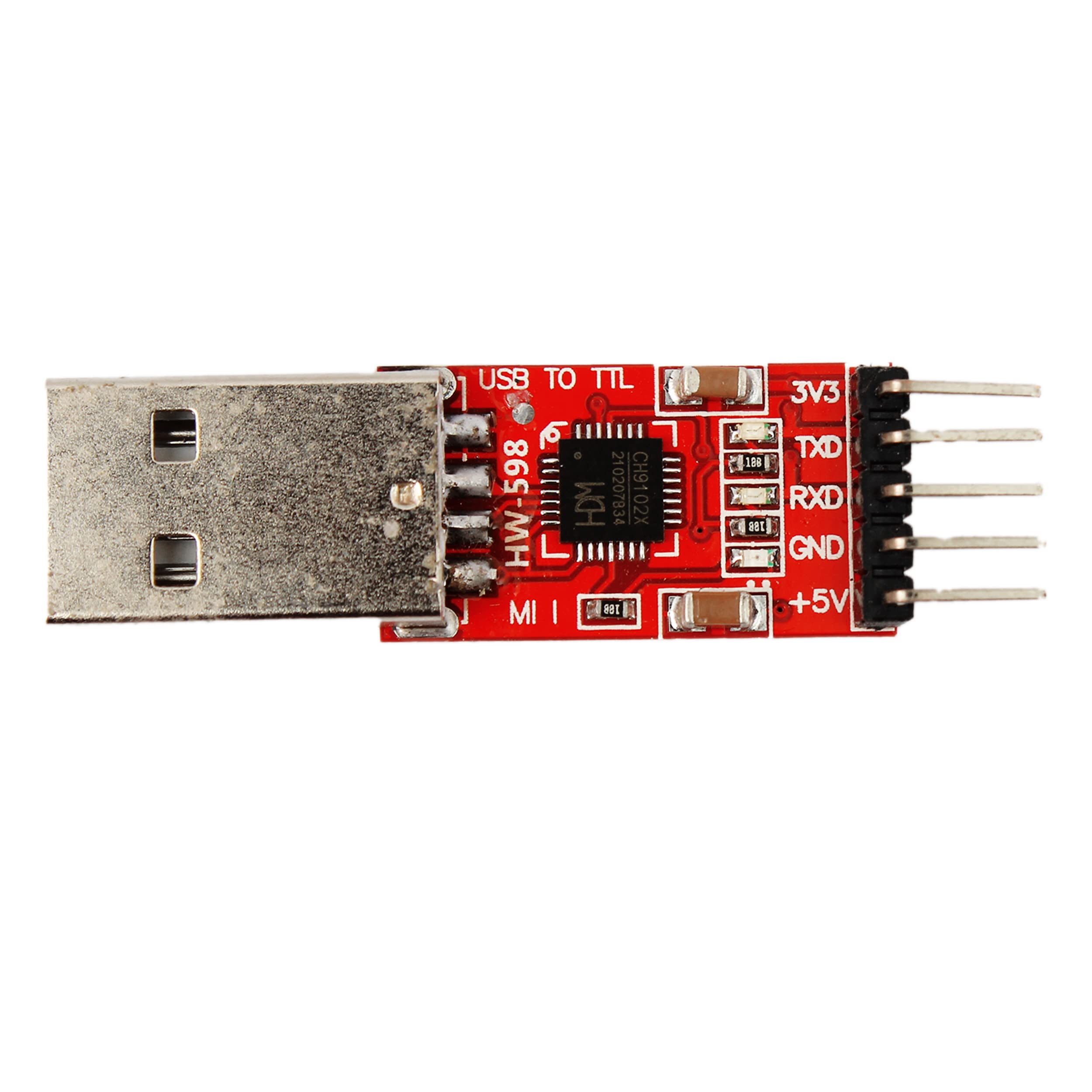 Avant-garde - CP2102 CP-2102 2102 5Pin Serial Converter USB 2.0 To TTL UART 5 Pin Serial Convertor STC Replace FT232 Module For. 