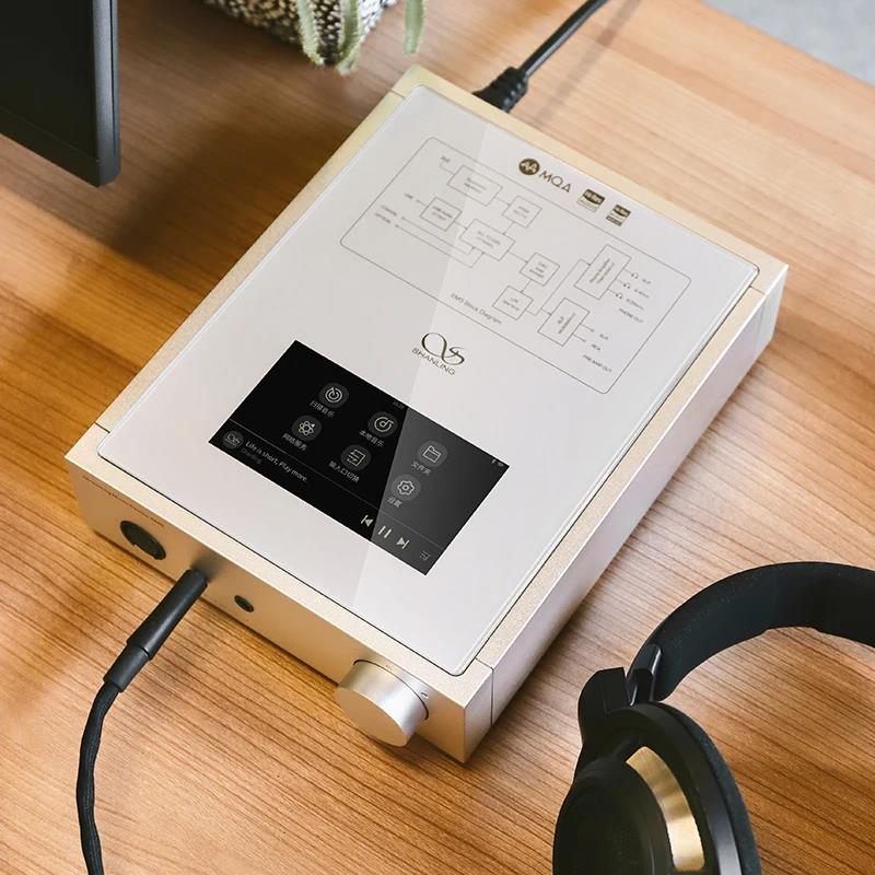 Shanling EM5 AK4493EQ chip Bluetooth Desktop Android Player Streaming DAC/AMP Audio Decoder Headphone Amplifier MQA PCM. 
