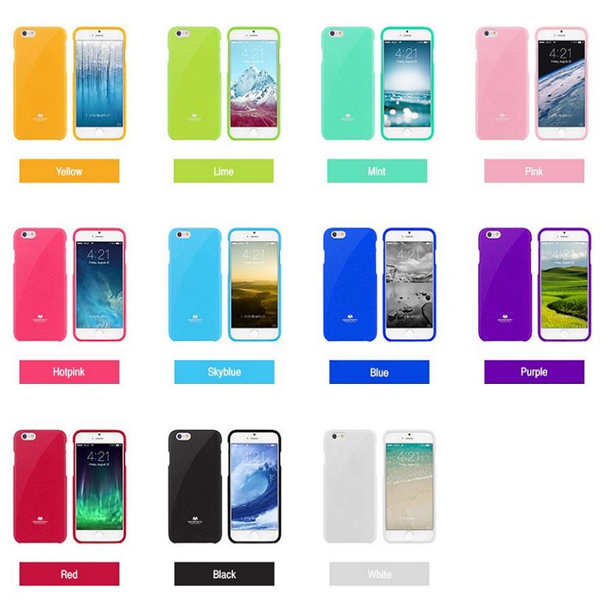 mercury goospery jelly case Applicable to Samsung J8 J4 M51 M31S Phone Case Glitter. 