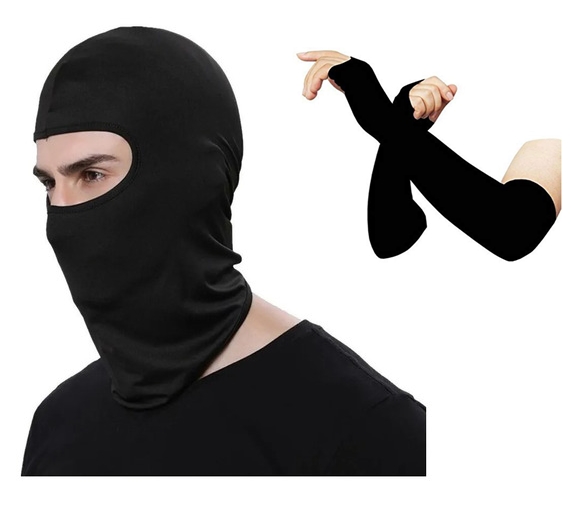 Combo Pack Face Bandanas with Ear Loops & Hand Gloves. 