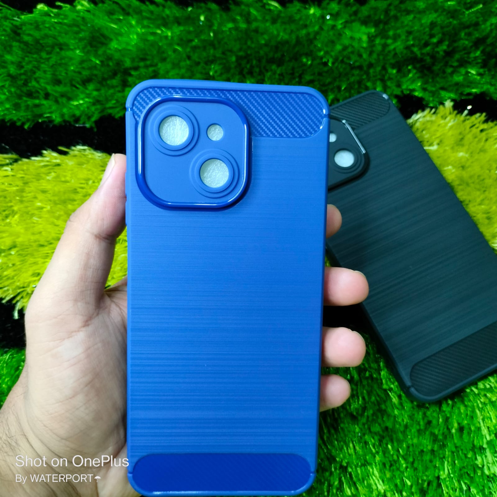Walton Primo NEXG N6 Back Cover Luxury Carbon Fiber Soft Silicon With Camera Protection Back Case Walton Primo N6 Walton N6 NXG N6 - 316436532