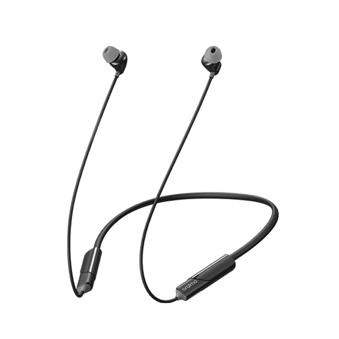 Oraimo OEB-E30D Shark 4 - ডুয়াল  EQ - ২০ ঘণ্টা প্লেটাইম -  IPX5 ওয়াটারপ্রুফ - নেকব্যান্ড ওয়্যারলেস ইয়ারফোন ব্লুটুথ হেডসেট. 