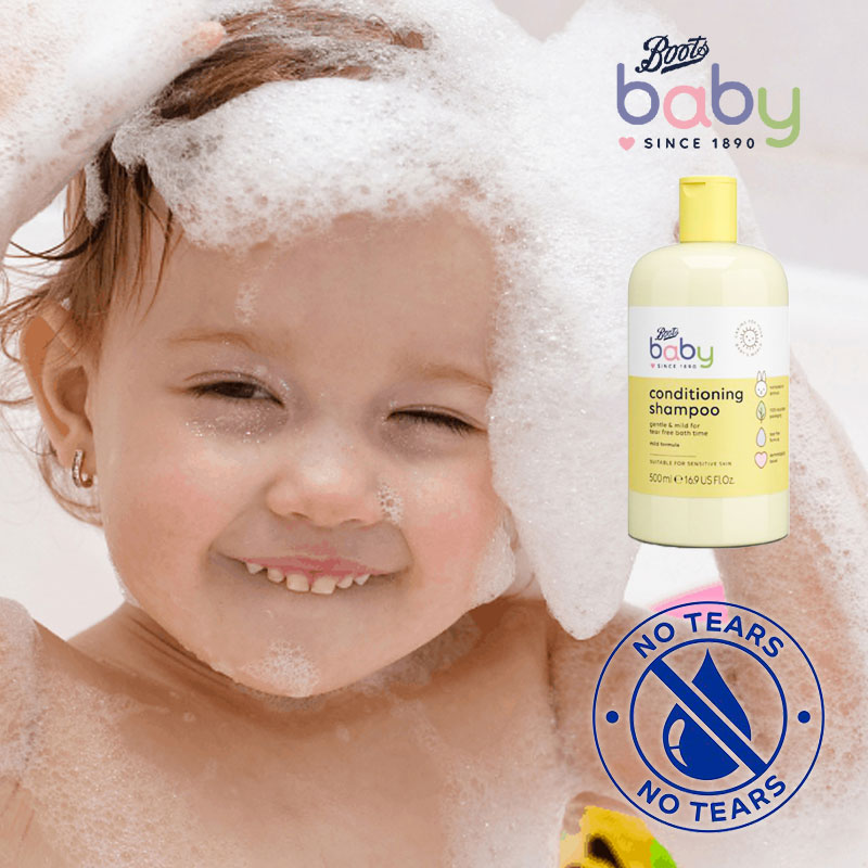 Boots Baby Conditioning Shampoo 500ml (International). 