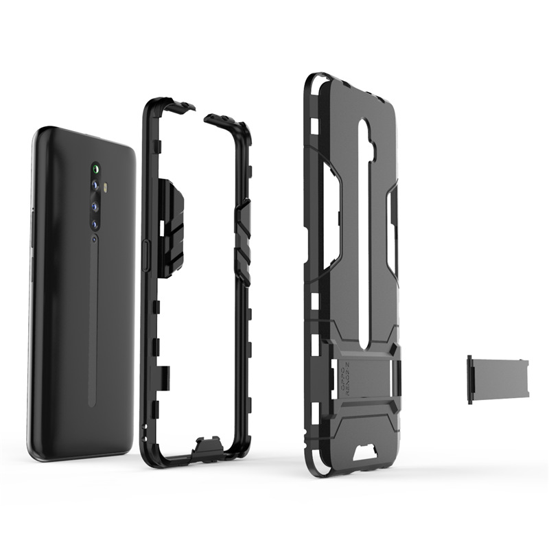 Applicable OPPORealme C11 Iron Man Armor Phone Case Rneo 5 Two-in-One Invisible Bracket Phone Case. 