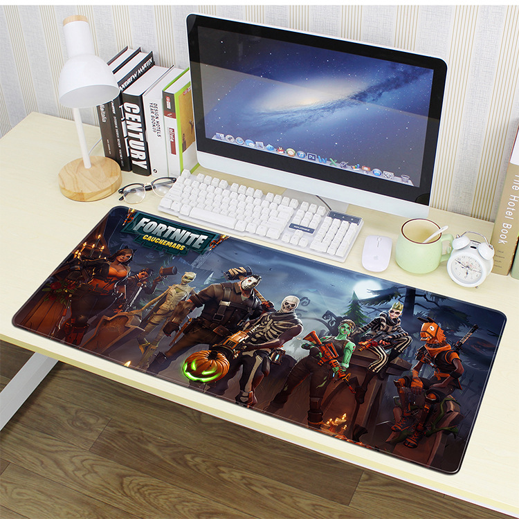 Factory Wholesale Mouse Pad Large Seam Keypad Pad Thickened Seam Internet Cafe Internet Café Table Mat Fortnite. 