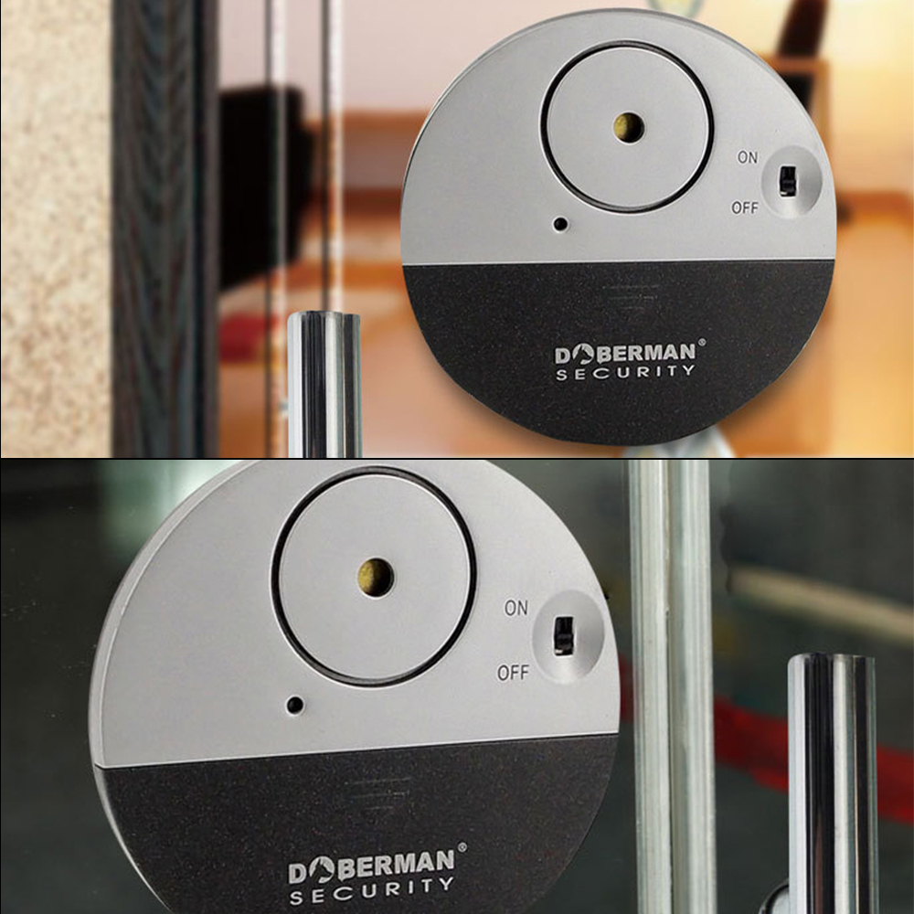 Migeet Window Alarm Device Window Detector Security Alarm Door Sensor Alarm Loud 100dB Alarm Vibration Sensors Universal Easy Installation for Home Office RV Security. 