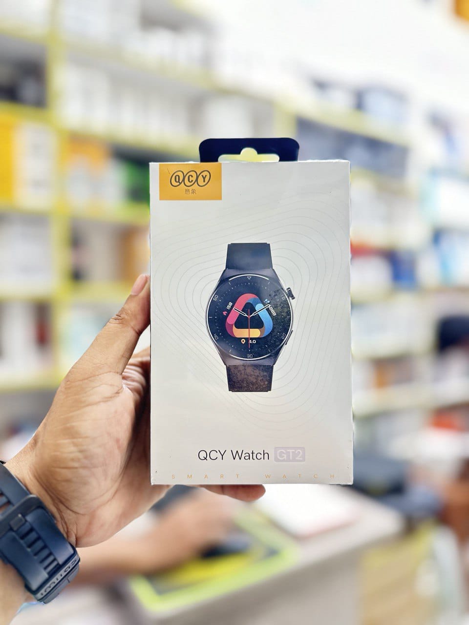 QCY GT 2 Smart Watch Retina Amoled Display. 