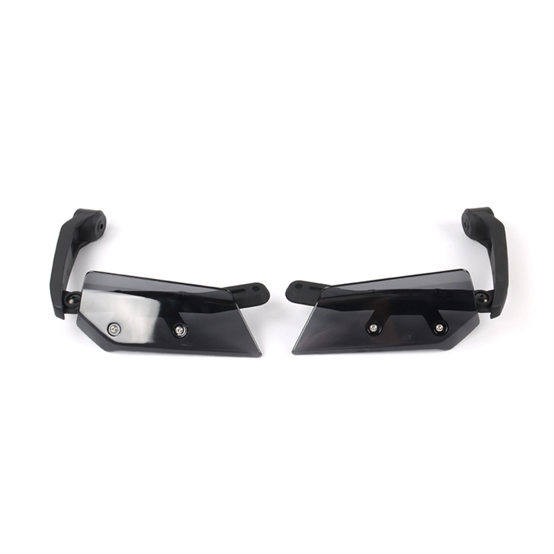 Bar End Base Deflectors Handguard for Black+Smoke Gray