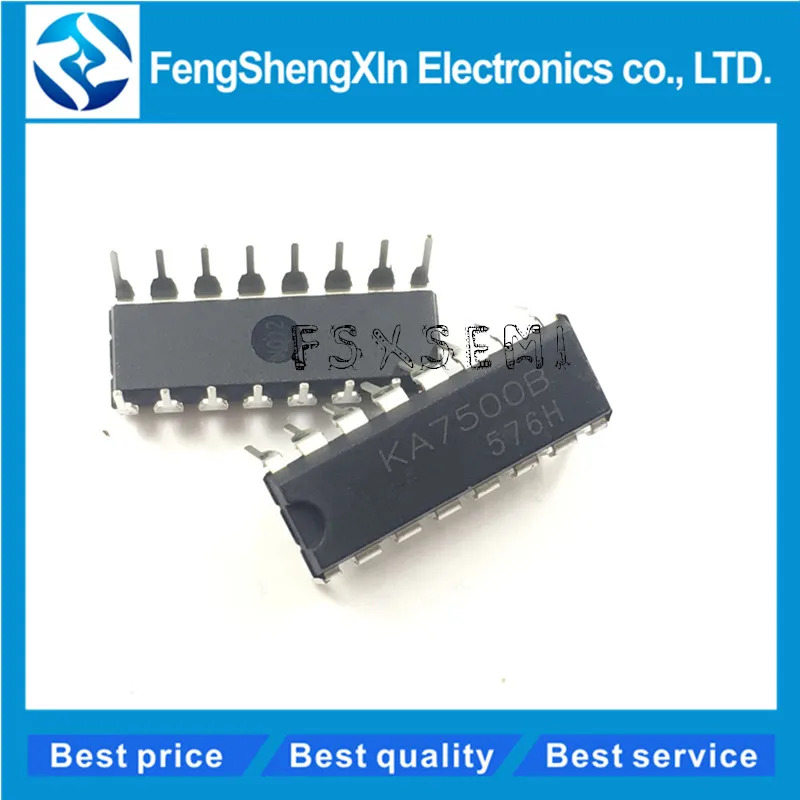 10 pcs/lot New KA7500B DIP-16 KA7500 7500b SOP-16 KA7500C SOP SMPS Controller IC. 