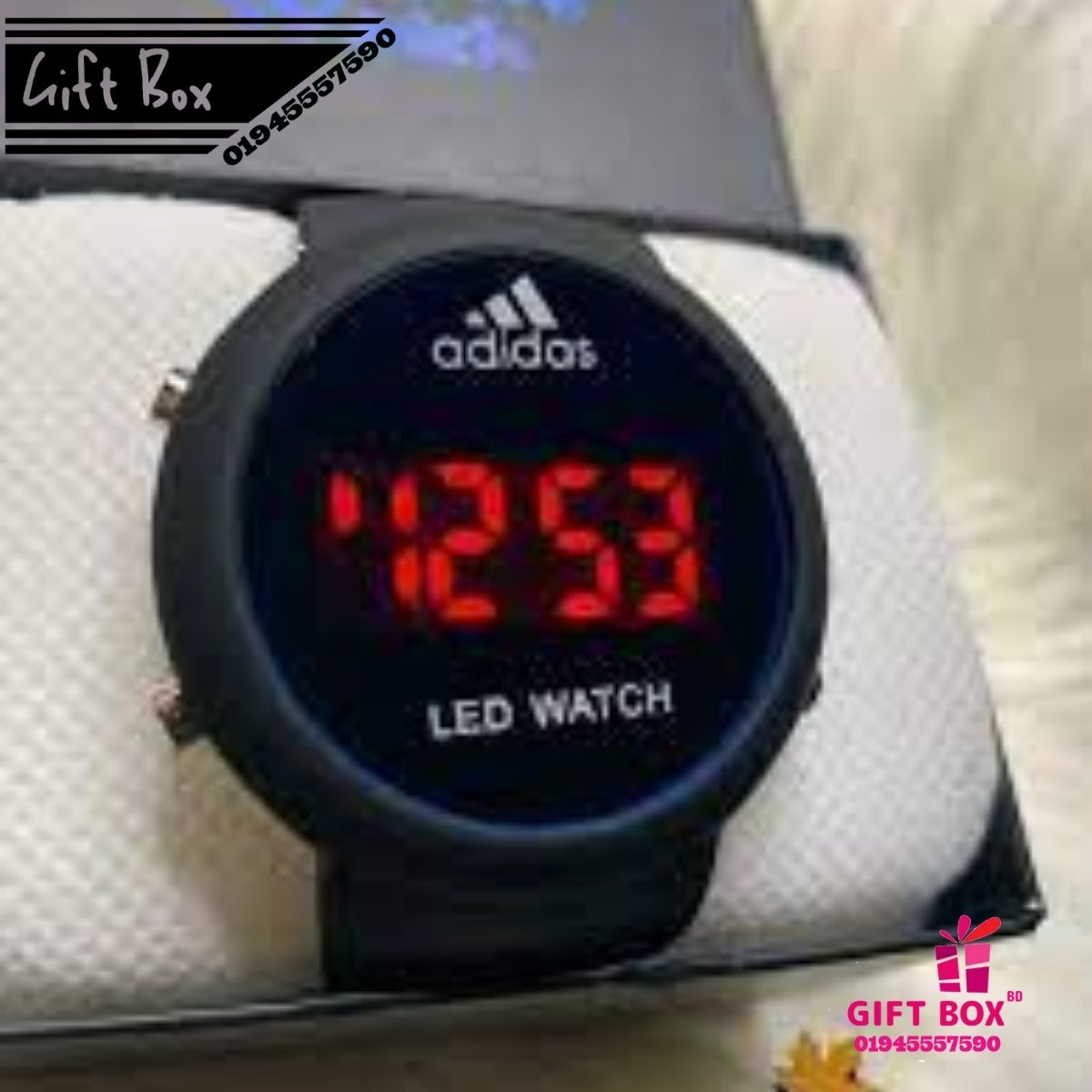 adidas led uhr