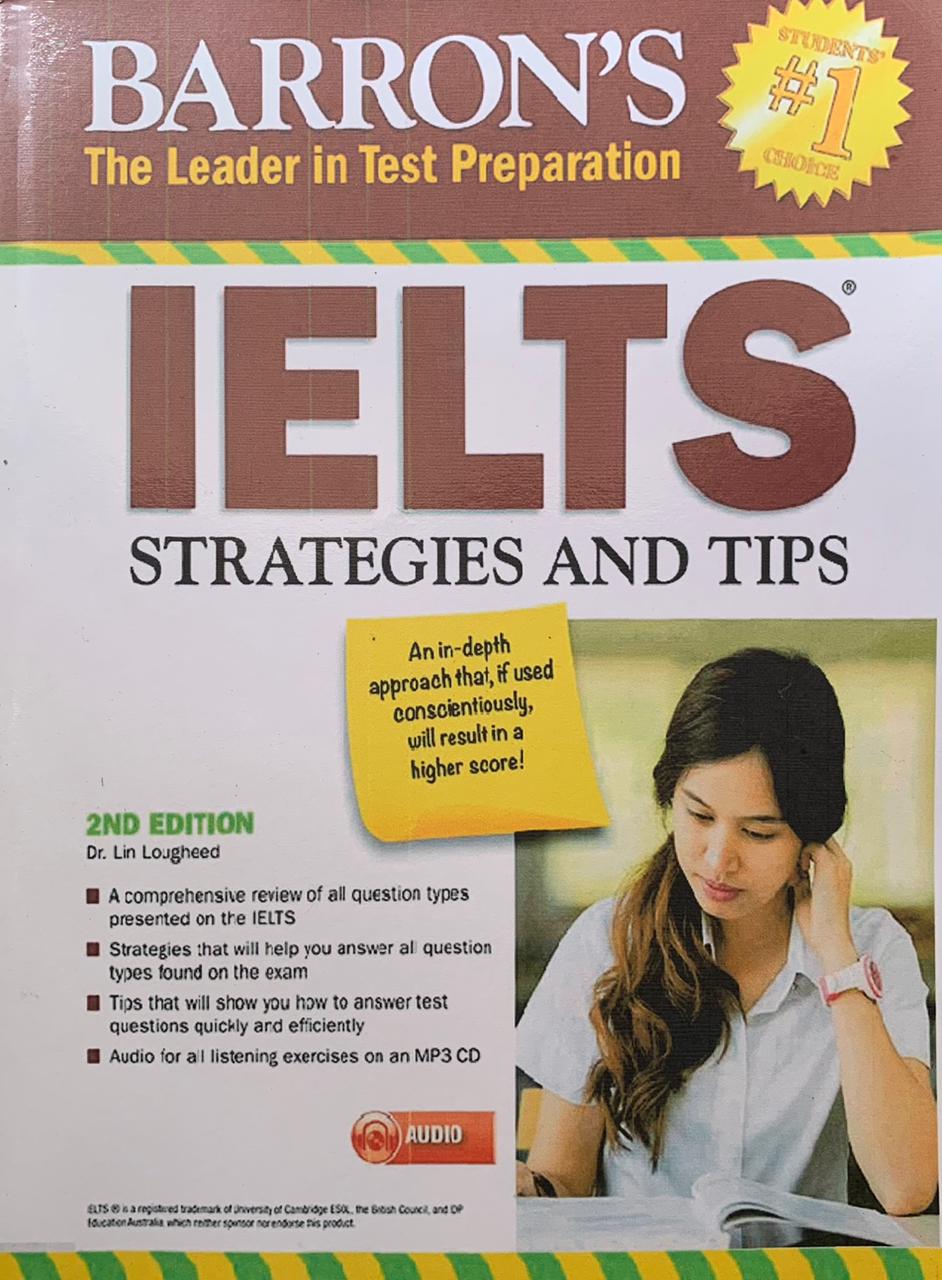 IELTS Strategies and Tips (Barron's Test Prep) Paperback –  Bangladeshi Print. 