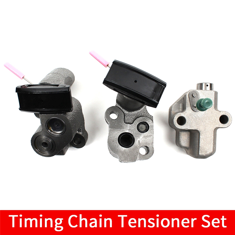 3Pcs Timing Chain Tensioner Set Accessories for Nissan Infiniti FX35 350Z 3.5L DOHC V6 VQ35DE. 