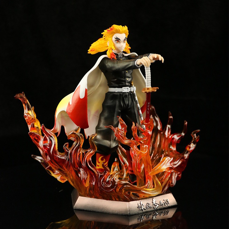 Figura De Anime Matador De Demônios Kamado Rengoku Kyoujurou Action Figure  Kimetsu Brinquedos De Boneca - Escorrega o Preço