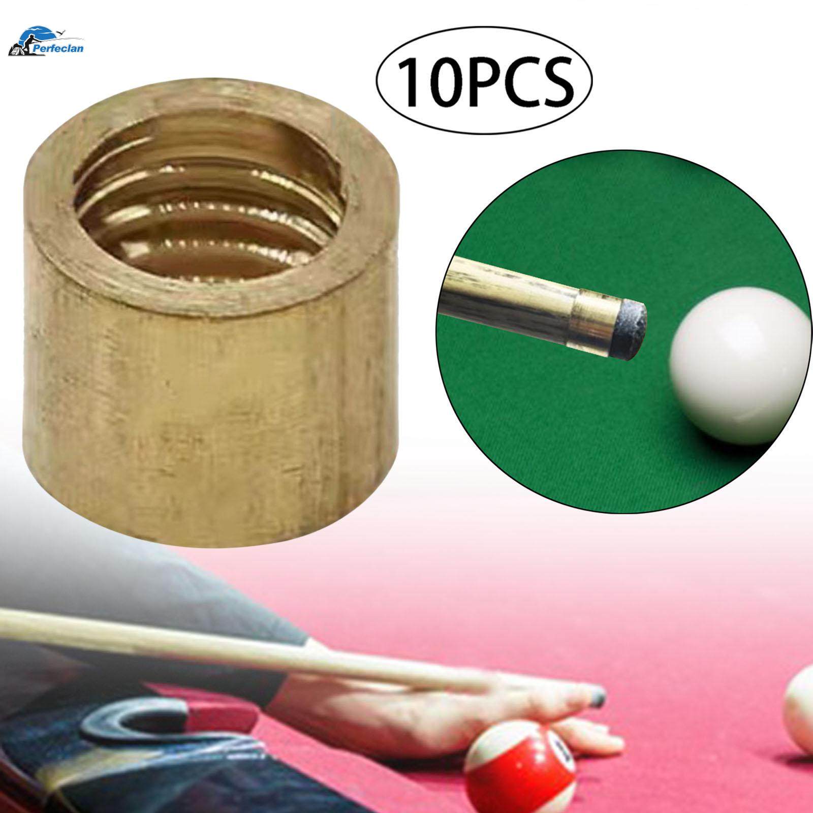10x Billiard Cue Ferrules Billiard Cue Head Repair Billiard Cue Stick Ferrule Pool Cue 9.5mm. 