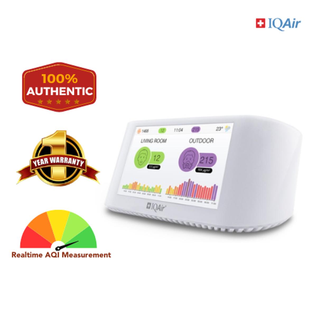 Air Quality Monitor IQAir AirVisual Pro