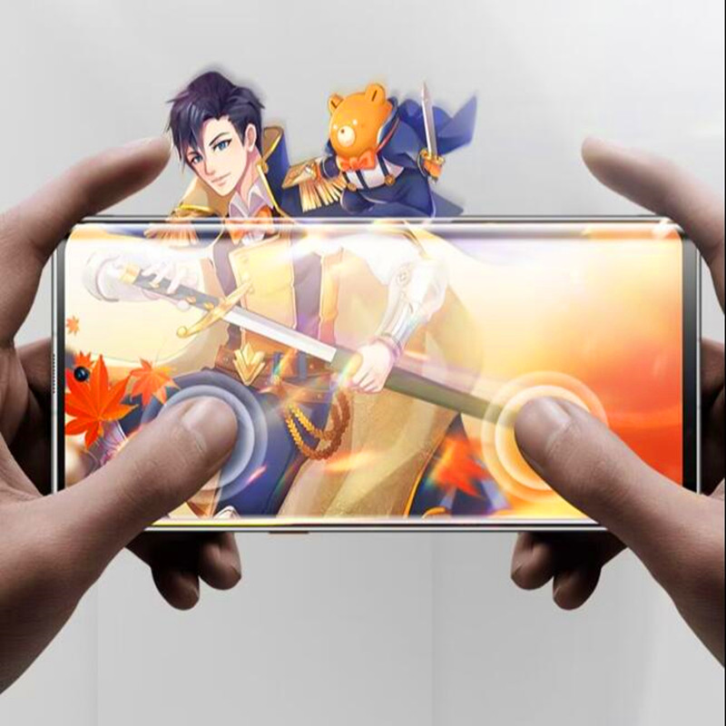 Volume 2 sets of O 12 P for IQOo Screen Protector 12 Pr9D Curved Glass for VIVO IQOO IQOO Anti-Scratch Front Film, ro Soft Camera Glue. 