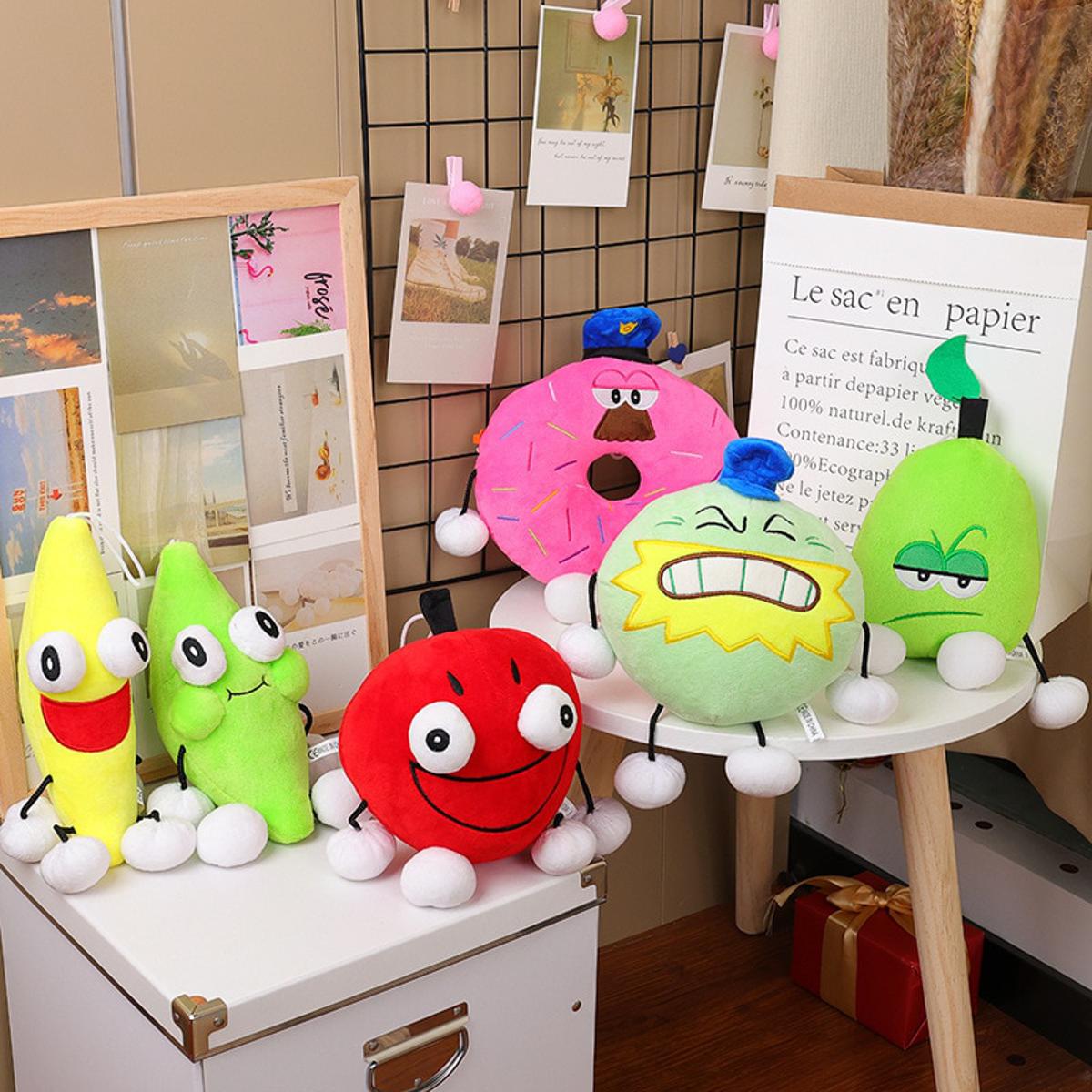 Shovelware Brain Game Plush Cute The Dancing Banana Plushies Toy for Fans Gift Soft Stuffed Figure Doll
