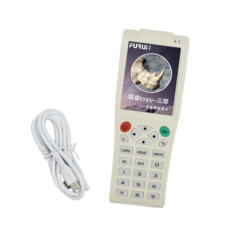 ICOPY8 Pro Card Reader NFC Encrypted Writer Smart 13.56Mhz Chip Key Duplicator 125Khz T5577 RFID IC ID Wifi Cloner. 