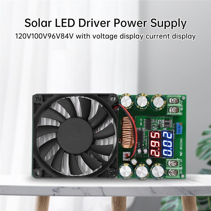 ARELENE 600W 30A DC-DC Buck Module CV CC Adjustable Buck Converter 120V 100V 96V 84V Display Solar LED Driver Power Supply. 