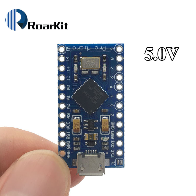 【The road to happiness Store】ATmega32U4 3.3V 8Mhz Micro 5V 16MHz Module MIN I/ MICRO USB For Arduino/Leonardo Replace Pro