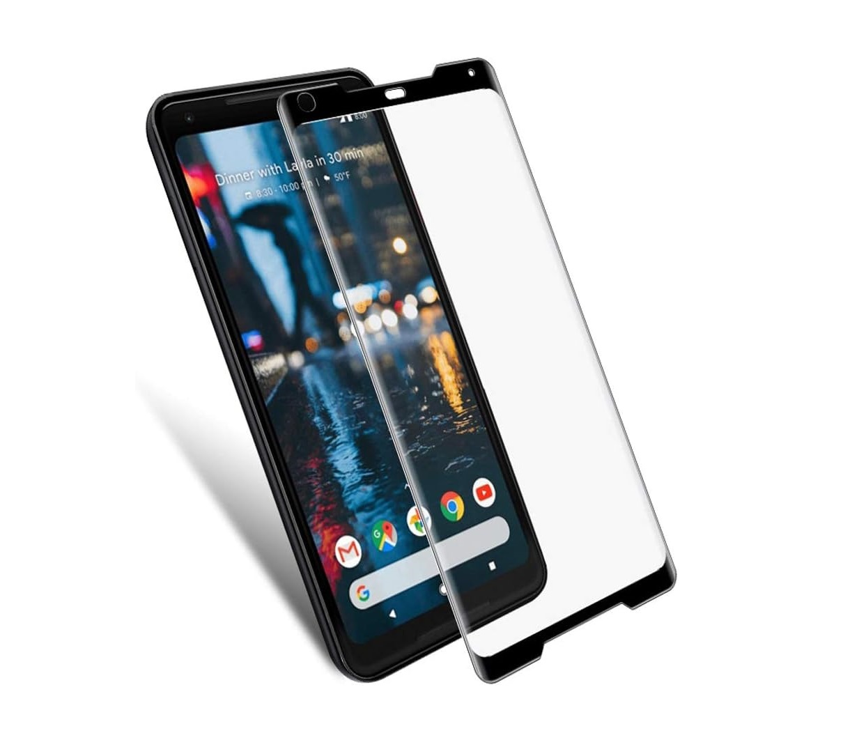 Pixel 2xl Tempered Glass 5D/6D/11D Screen Protector-Black