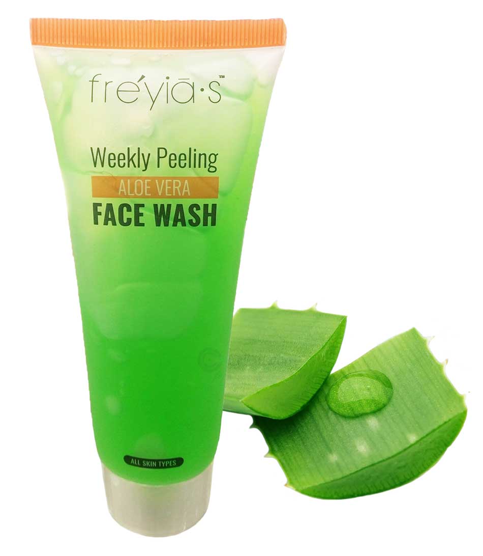 National product Skin care Weekly Peeling Aloe Vera face wash used for  male/female - 100 ml | Daraz.com.bd