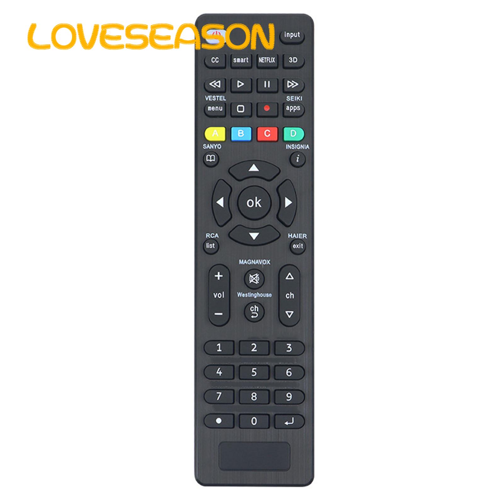 Loveseason TV Remote Control High Sensitivity Smart Television Remote Control Replement. 