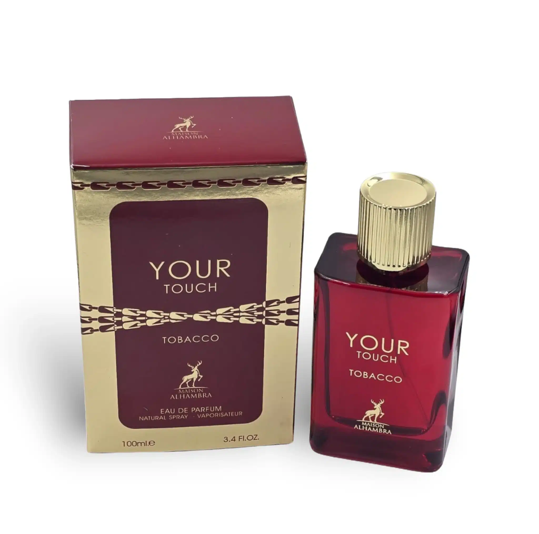 Maison Alhambra Your Touch Tobacco EDP for Unisex,100ml