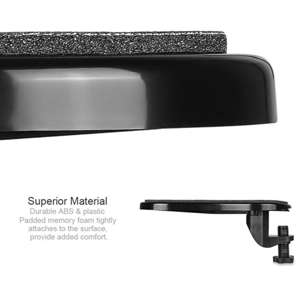 2 Pcs Computer Desk Arm Rest Adjustable Wrist Rest for Keyboard. 