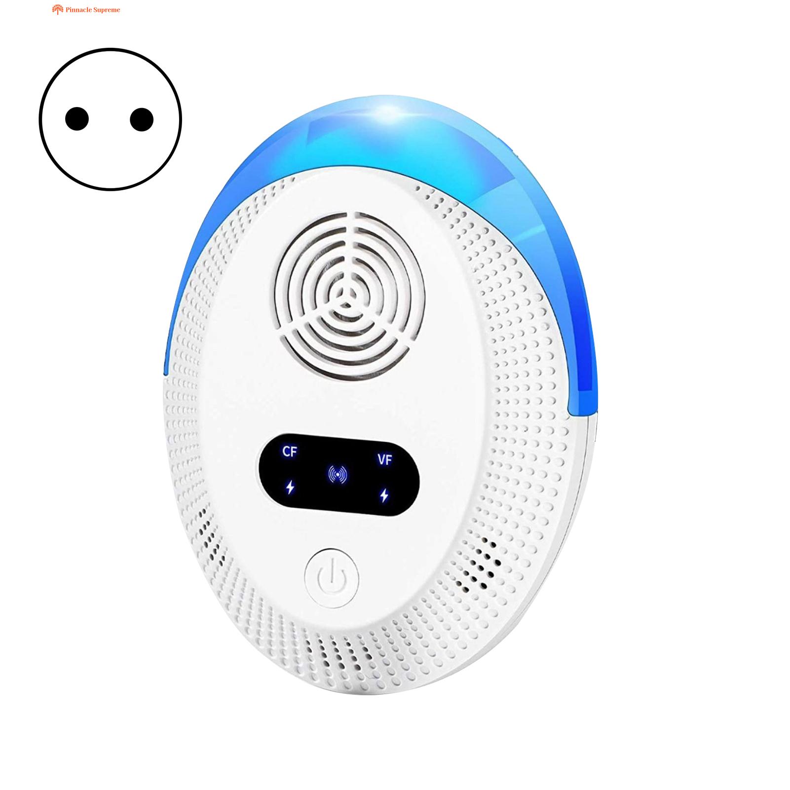 Portable Ultrasonic Repellent Effective Indoor Ultrasonic Pest Repeller for Roaches Rodents Spiders Ants Electronic Deterrent Device for Small Animals Fast Control Repellent Solution Spider Deterrent. 