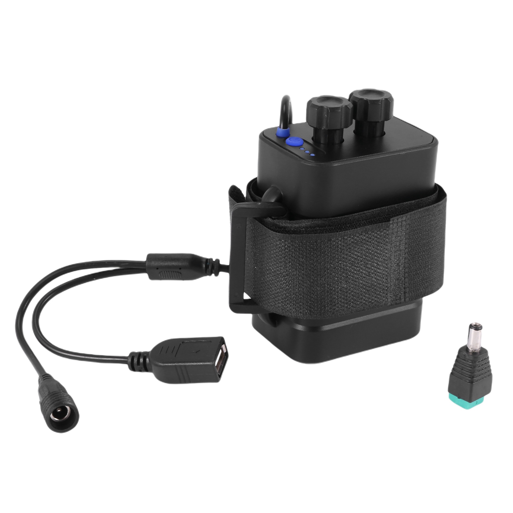 DIY 6X 18650 Battery Case Cover with 12V DC and USB Supply for LED. 