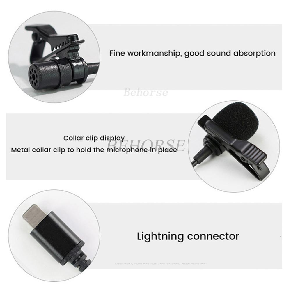 Type-c Lavalier Microphone For DJI OSMO Pocket 3/Action 2/Action 3/Action 4 High Sound Quality Audio Cable Adapter Accessories. 