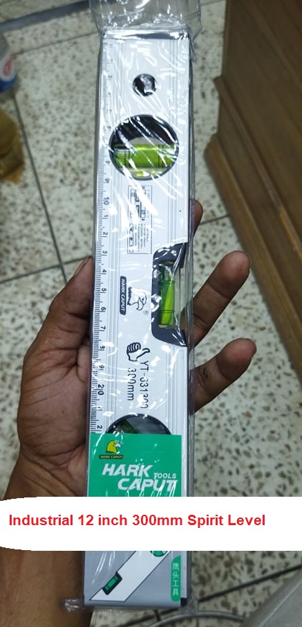 Carpenter 12 Inch 300mm Level Measuring Tools & Scale Meter 12 Inch Magnetic Carpenter Tools Sets Level Meter Measuring Scale Meter Magnetic Industrial Carpenter Ruler . 
