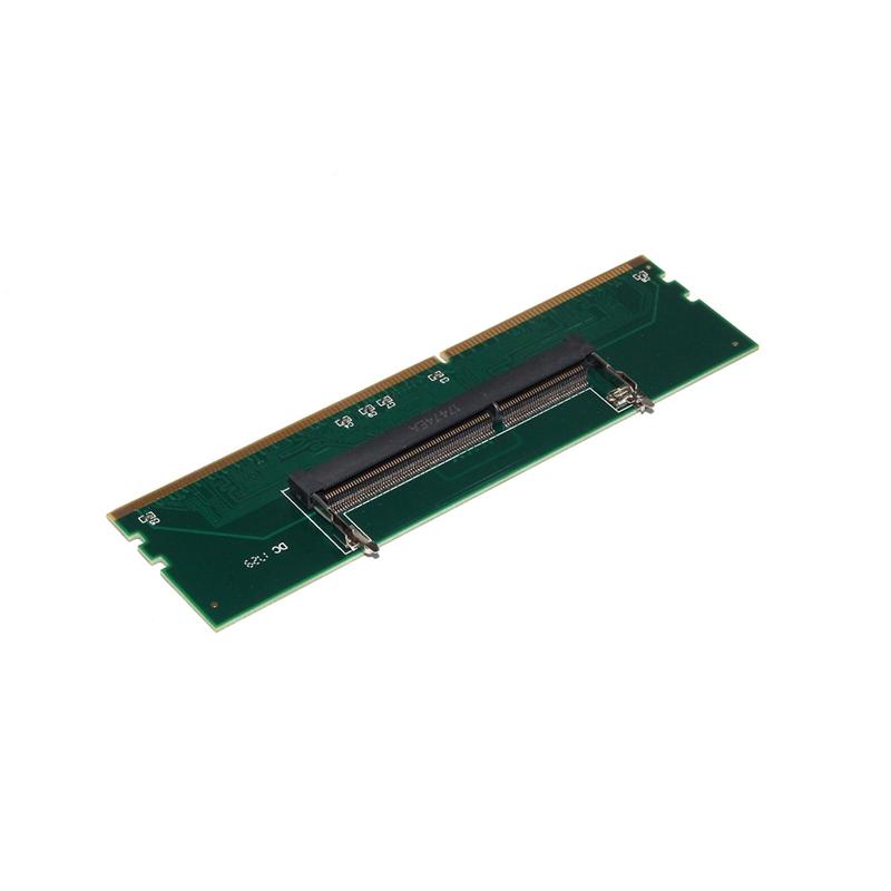 1.5V DDR3 204 Pin Laptop SO-DIMM to Desktop DIMM Slot Memory Adapter. 