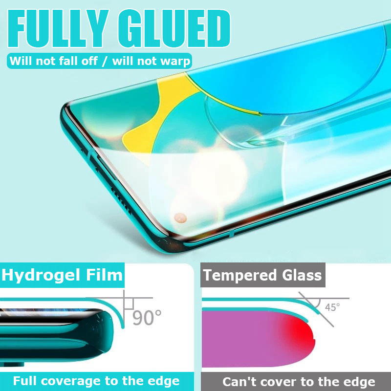2019 2 Smart for Huawei PY5 Y6 Hydrogel Film for Huawei Y7 Y9 Y9S 2018 ii Screen Protector, for Pro P Smart Plus 021 S Z. 