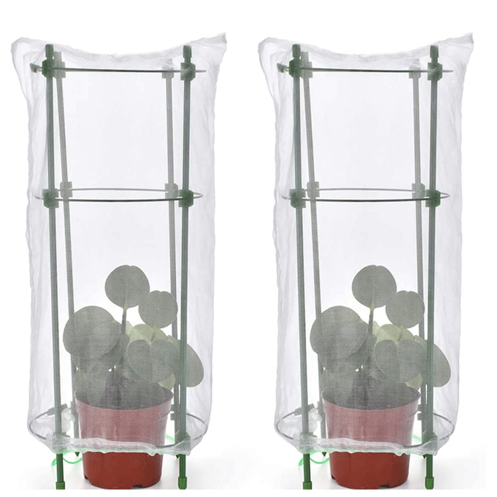 Bird Barrier Netting Mesh with Drawstring,for Protect Plant 2Pcs. 