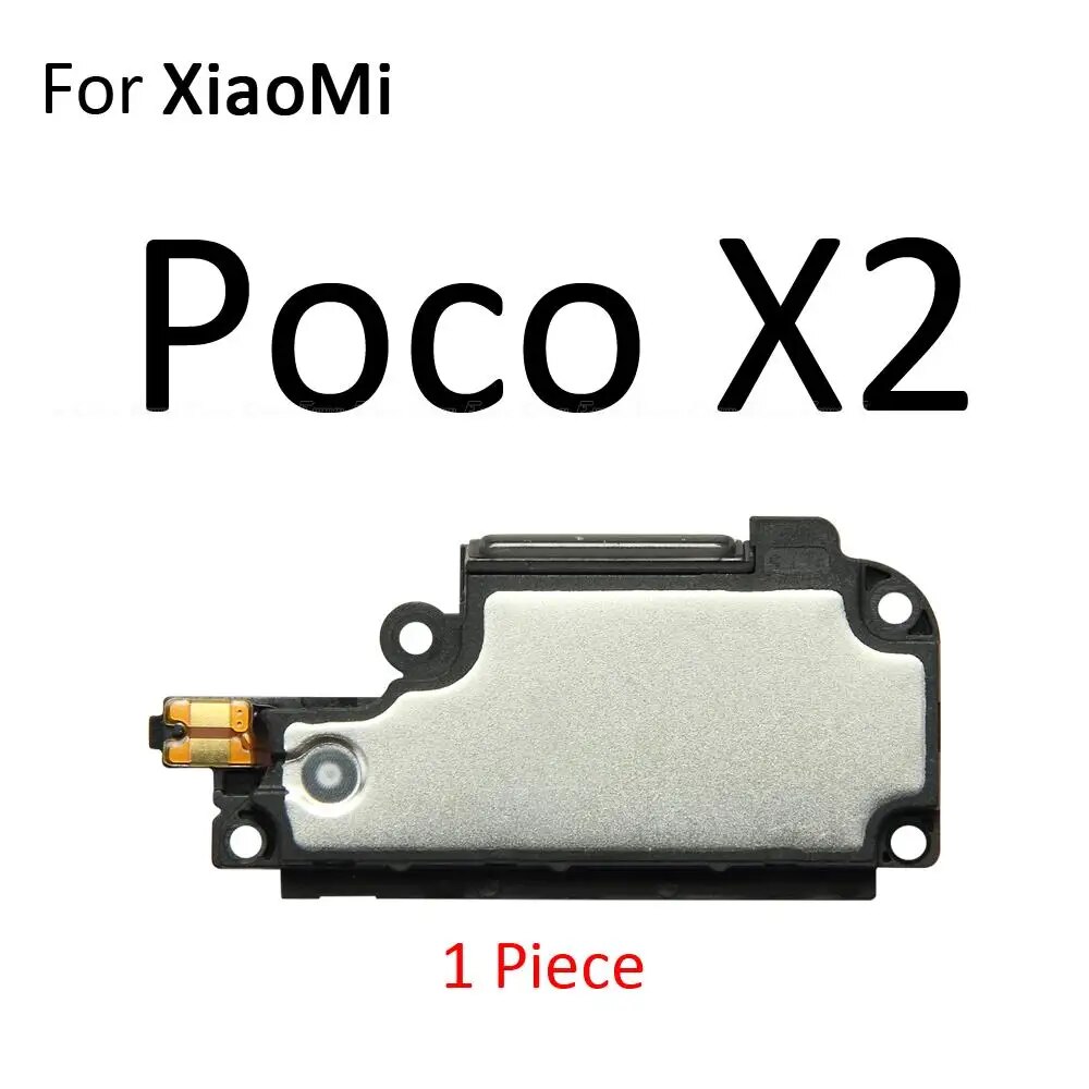 Loud Speaker Sound Buzzer For Xiaomi Poco F2 F3 F4 F5 X2 X3 X4 X5 Pro GT NFC Loudspeaker Flex Cable Ringer Parts. 