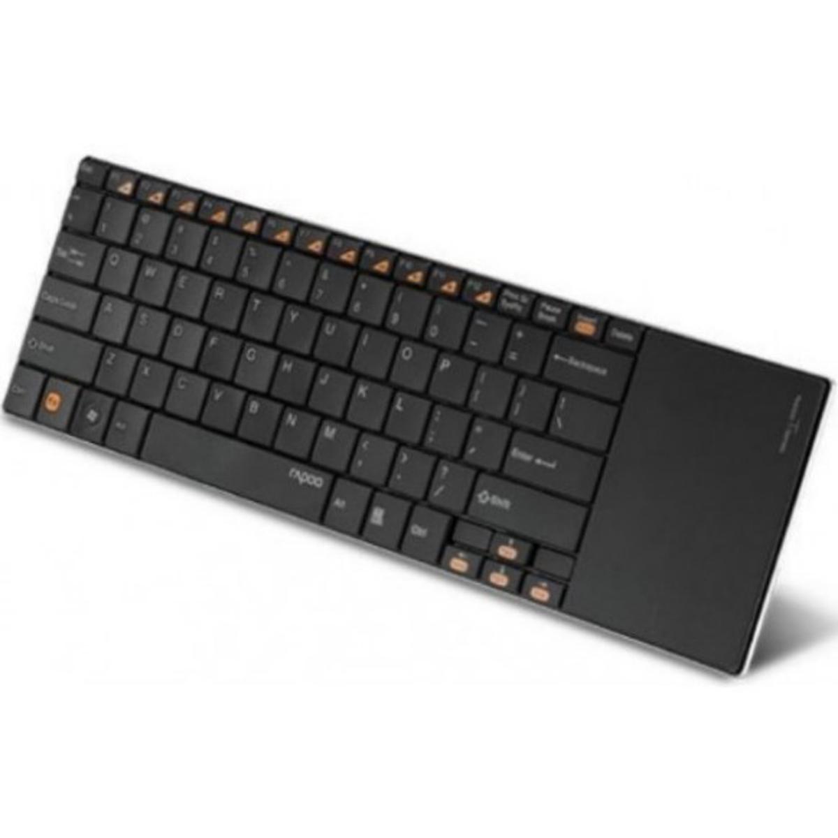 Rapoo E9180 Wireless Black Keyboard with Touch-pad