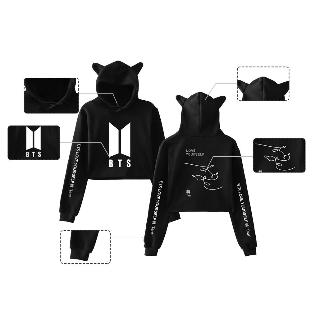 Bts hoodie discount cat ears