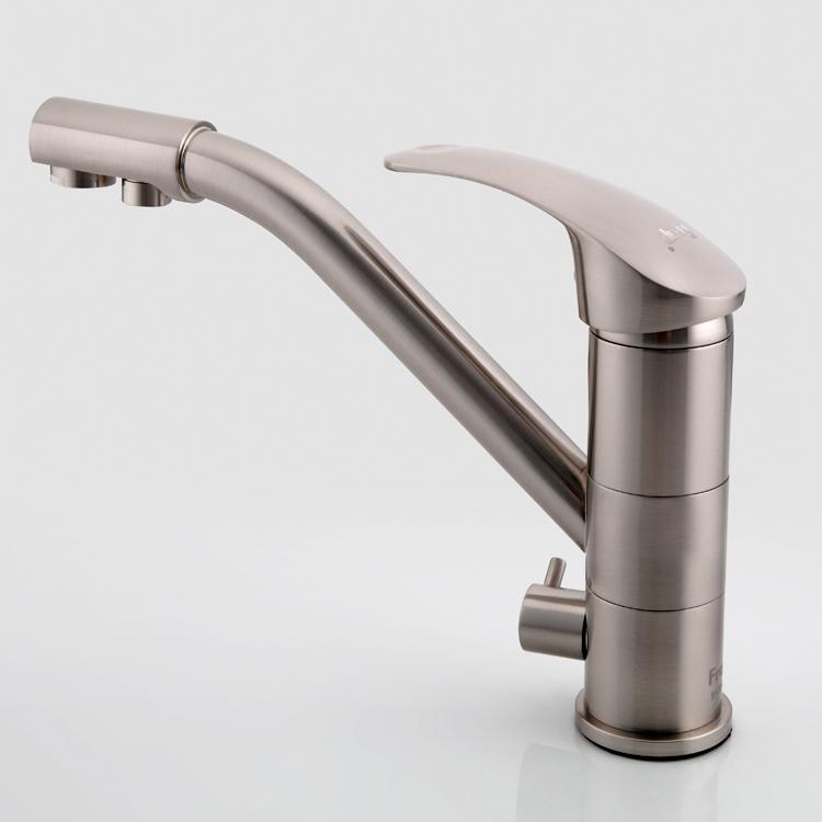 FRAP F4321-5 Kitchen Water Purification 360 Degree Rotation Single Handles Sink Faucet. 