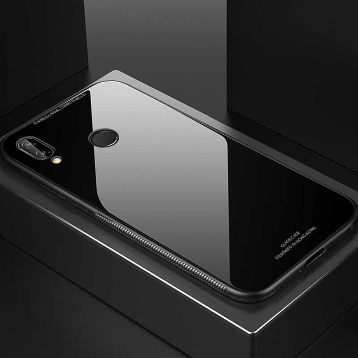 For Xiaomi Redmi Note 7 /Redmi 7s/ Redmi Note 7 Pro Back Cover Glass Case - Phone - Camera (Back Case Cover For Smartphone)