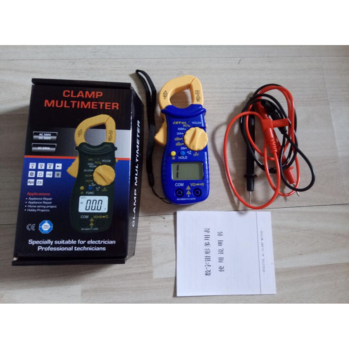 Chy-88A Test Auto-Ranging Electrical Meter Digital Multi Clamp Meter - Multimeter