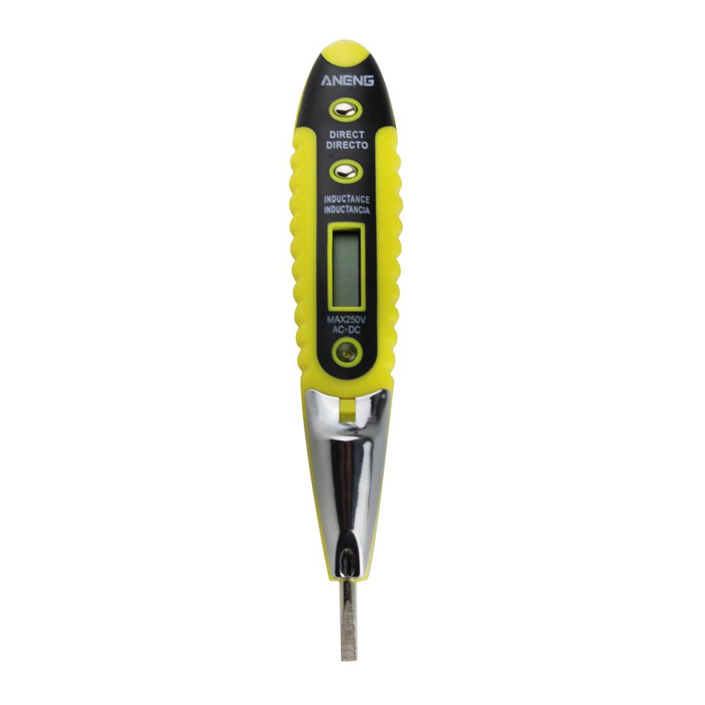 Electric AC/DC Voltage Detector Meter Tester Pen 12V-250V w/ Indicator Lamp