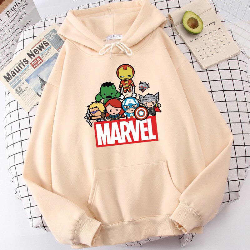 Women's Spiderman sweatshirts Men Loose 