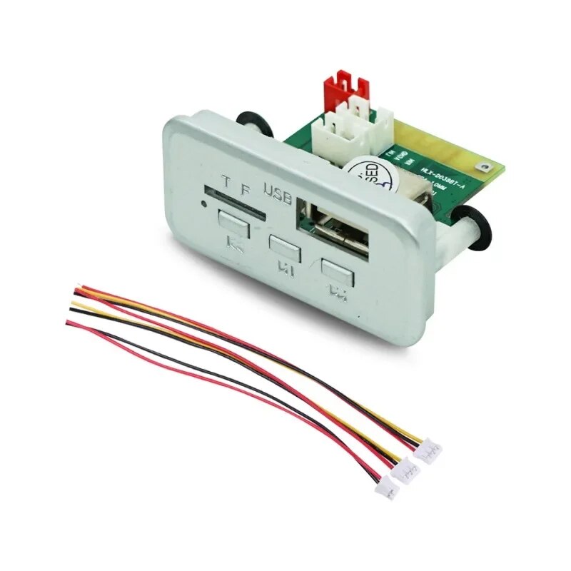 DC 12V MP3 WMA Decoder Board Wireless MP3 Music Player FM Radio Audio Module Support USB FM TF AUX Car Radio Car USB MP3 Player. 