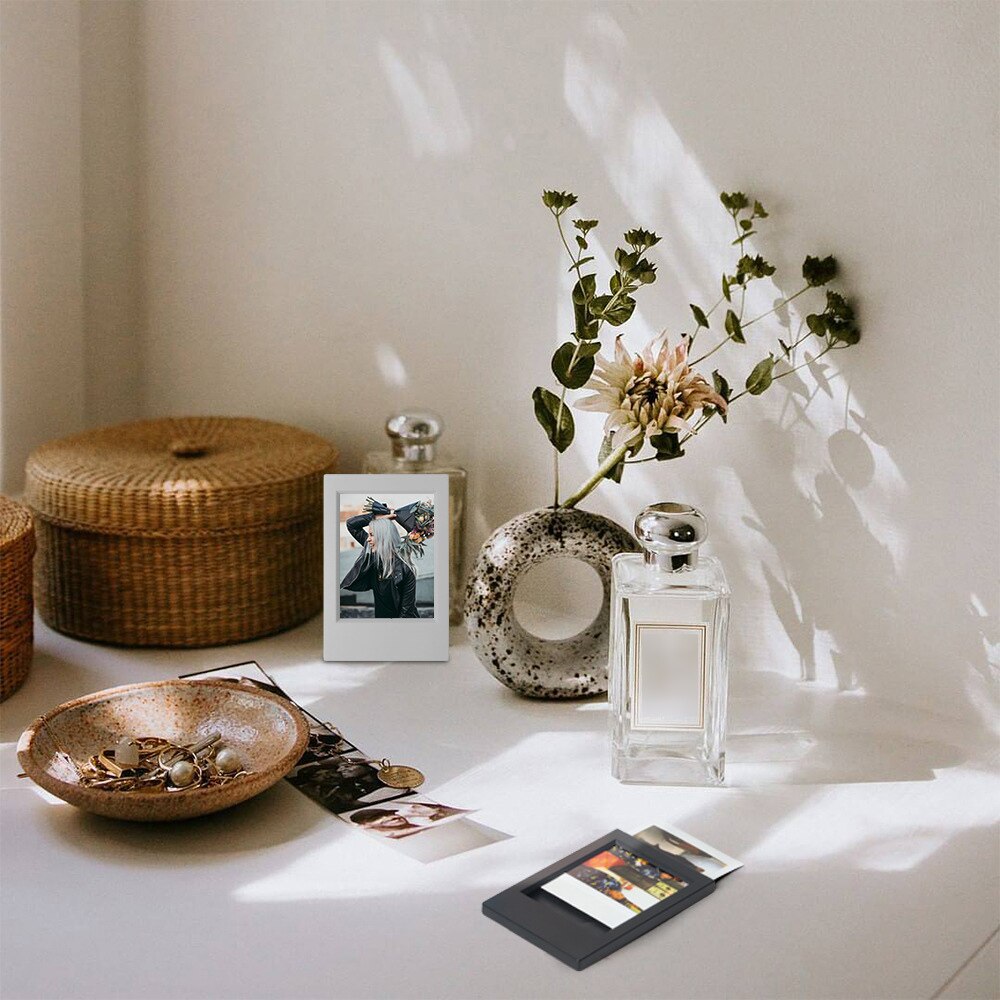 3inch Mini Classic Photo Frame Desktop Photocard Holder For Polaroid Photo Frame Stand Scrapbook Table Decoration DIY Gifts. 
