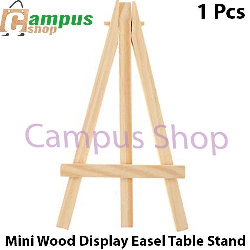 Mini Wood Display Easel Natural Craft Table Stand 6/8/12/18 Inchs