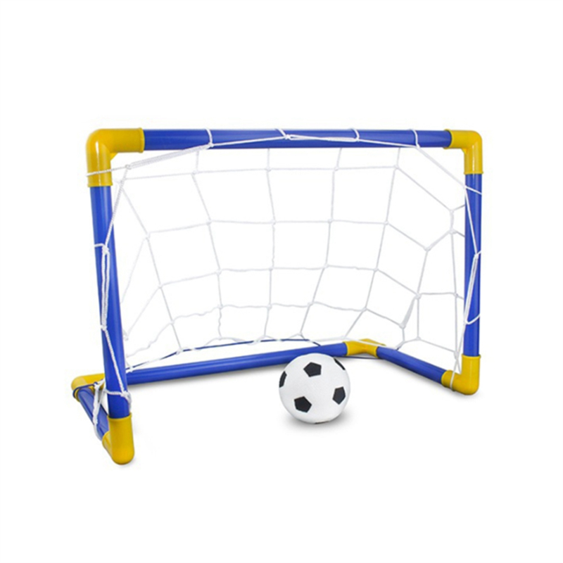 DIY Soccer Net Gate Mini Outdoor Indoor Gate Goal Sports Football Frame Toy Kids Size Set Practice + Ice Hockey Set. 