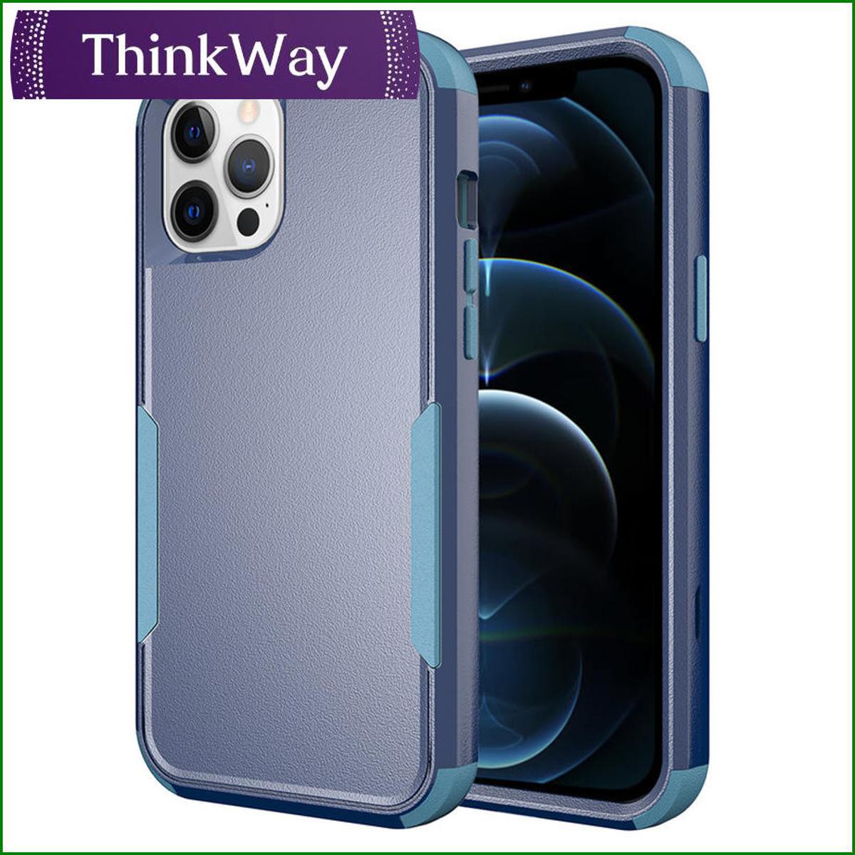 Fashion PC Frame Soft TPU Edge Combo Hybrid Shockproof Phone Case Back Cover For iphone13pro Max (6.7 inches)