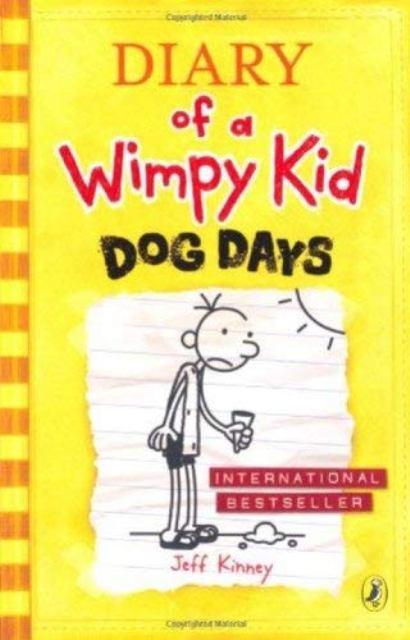 Diary of a Wimpy Kid: Dog Days Paperback – Bangladeshi Yellow Paper Print - 152520266